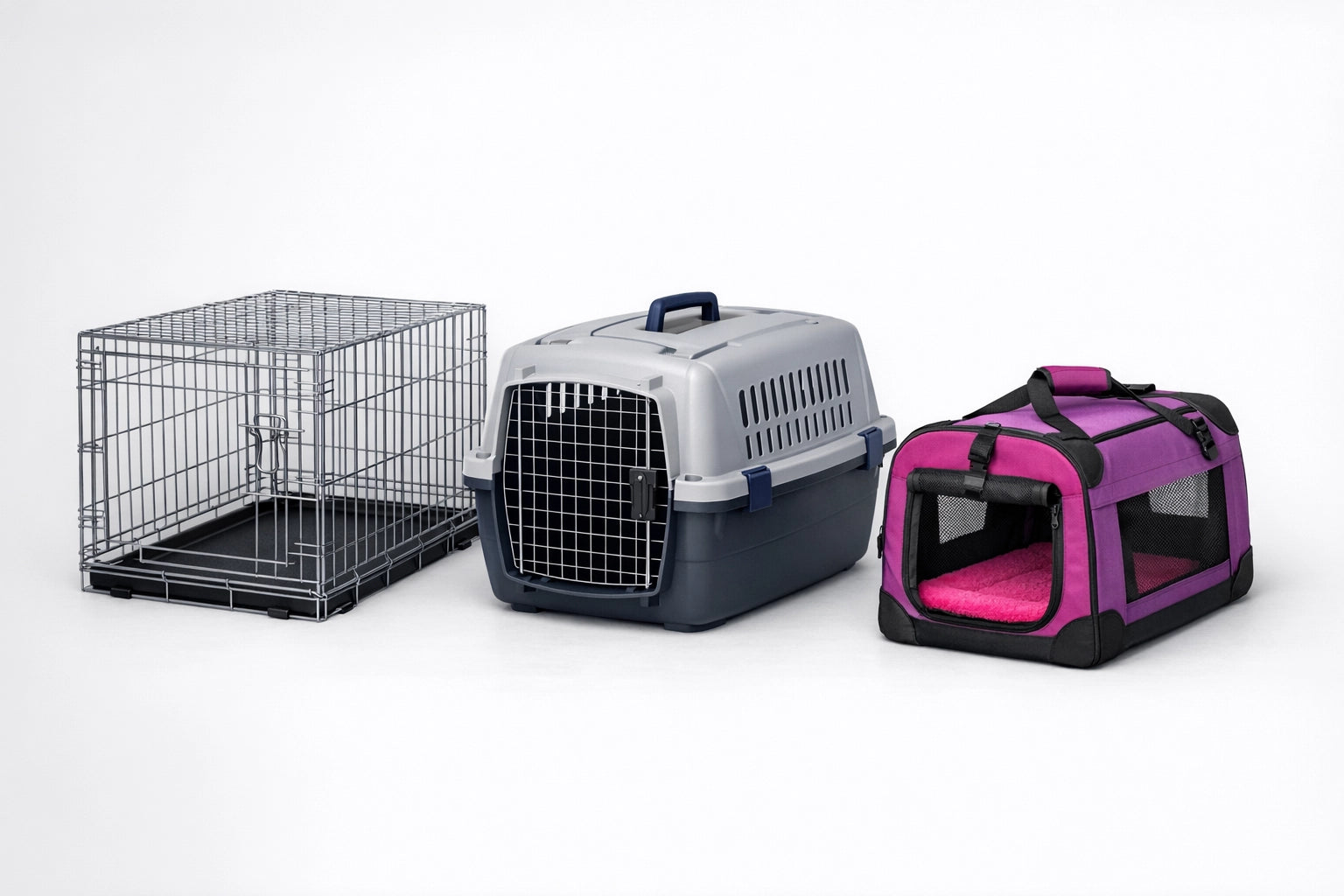 Gabbie, kennel e trasportini per cani