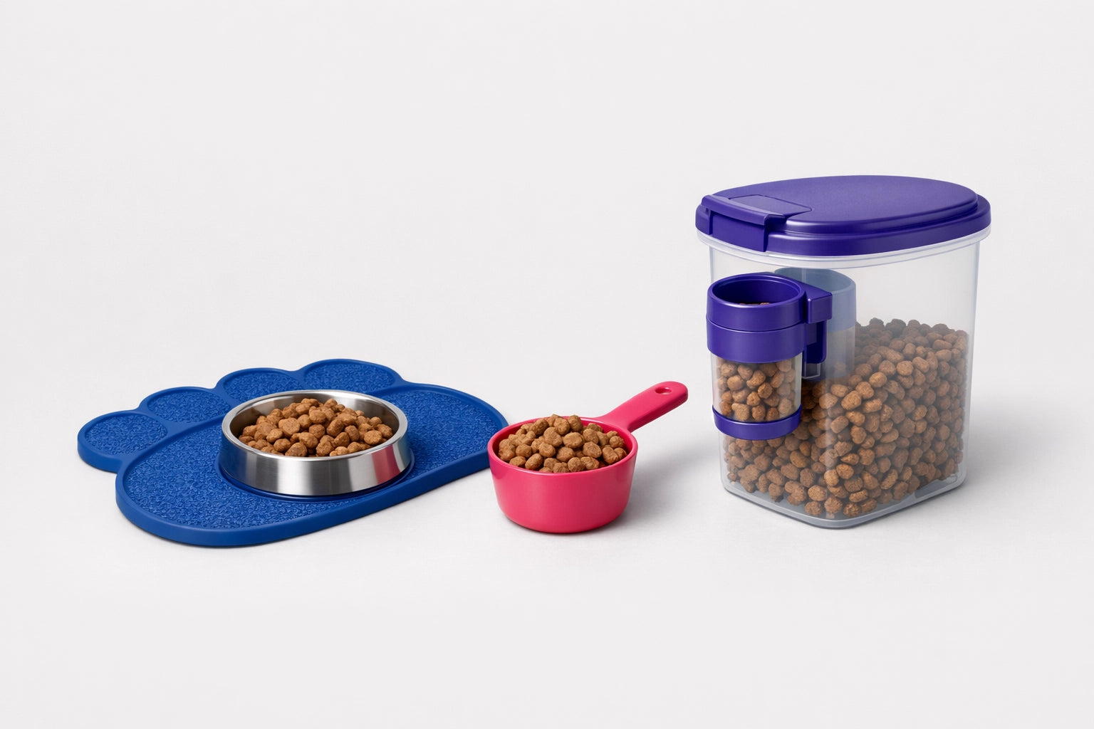 Accessori per ciotole e distributori di crocchette per gatti