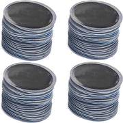 Riparazione gomme - Adesivo gomma - Gomma naturale - Auto - Riparazione - Senza pneumatici - Adesivi - Adatto a - Circolare - Pneumatici in gomma naturale - Riparazione buchi pneumatici - 80 pezzi/cassetta 58 mm - Adesivo freddo