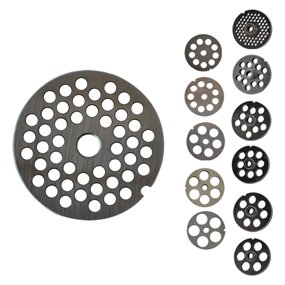 PIASTRA PER TRITACARNE per n.12 - 48 fori da 6 mm.  - REBER