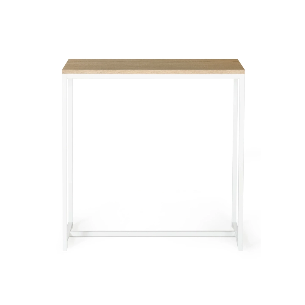 IDMarket - Consolle DETROIT design industriale e metallo bianco