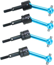 Casse Aandrijf 70 Mm Universali a CVD in Metallo per Auto RC 1/10 (Blu) 4 Pezzi