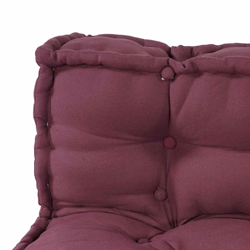 Cuscino per Divano Pallet 3 pcs Bordeaux 120 x 80 x 38 cm 4019086