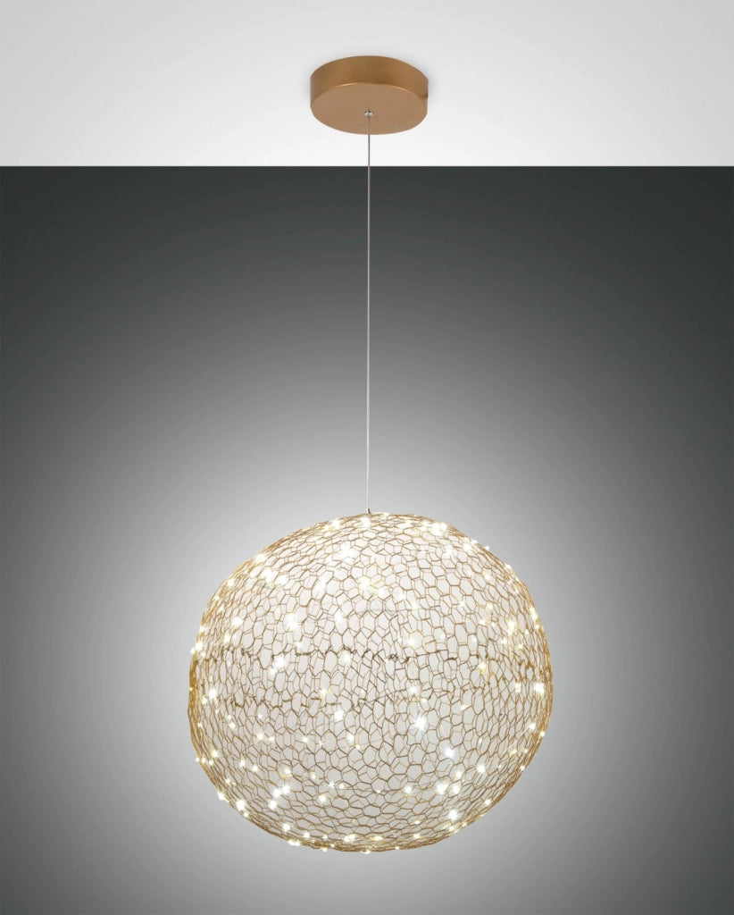 SUMTER SOSPENSIONE ORO OPACO D.500 3693-45-225