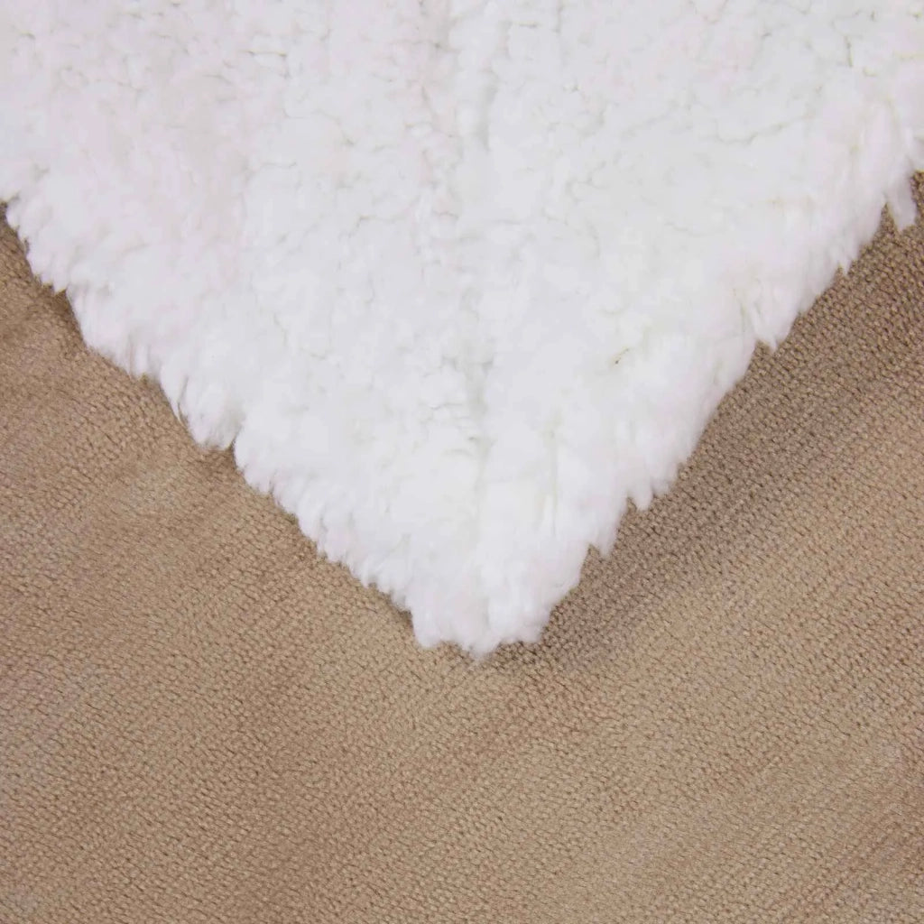 Coperta Cammello 220 x 240 cm Panno 42016979