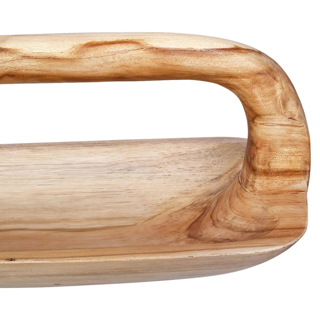 Fruit Bowl JEPARA Teak Brown 61 x 21 x 21 cm 42010343