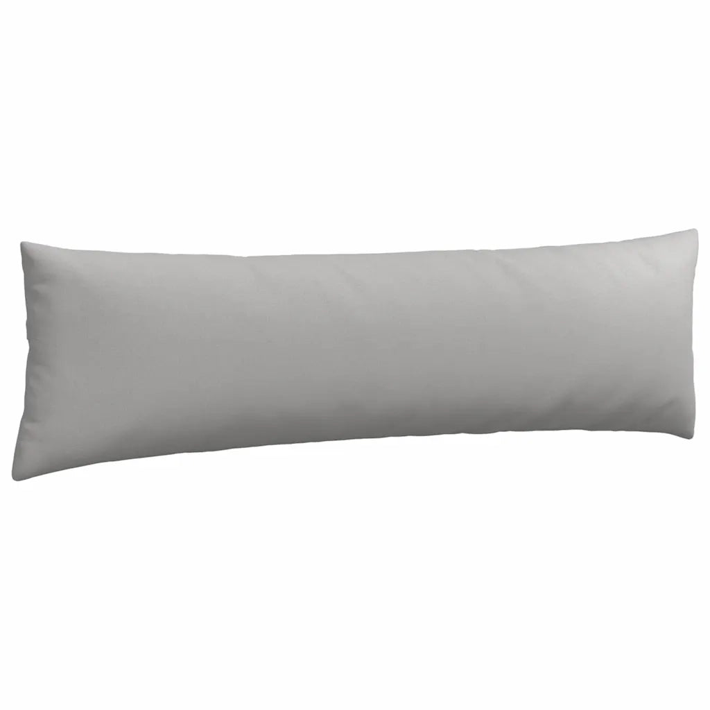 Cuscini da Divano 2 pcs Grigio Nuvola 145 x 40 cm Tessuto 42013838