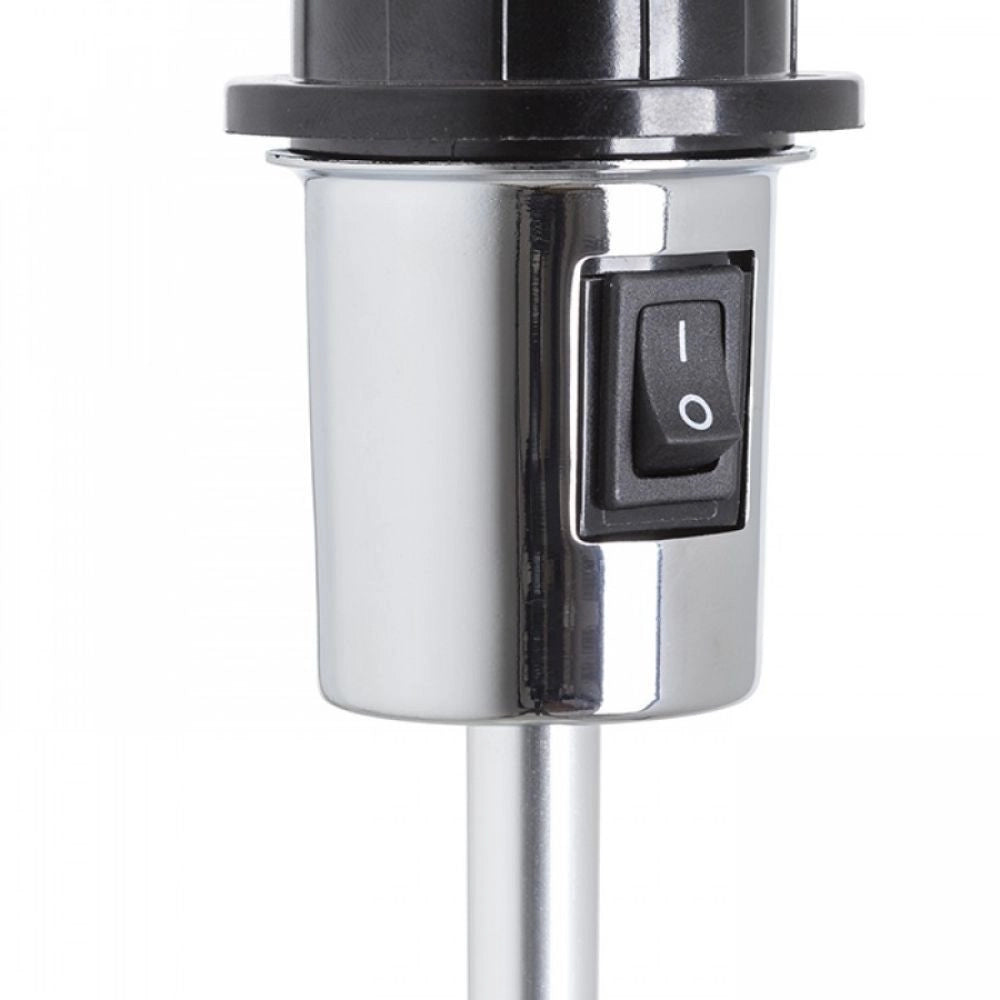 Lampada GARDETTE da tavolo nero alluminio 230V E27 42W