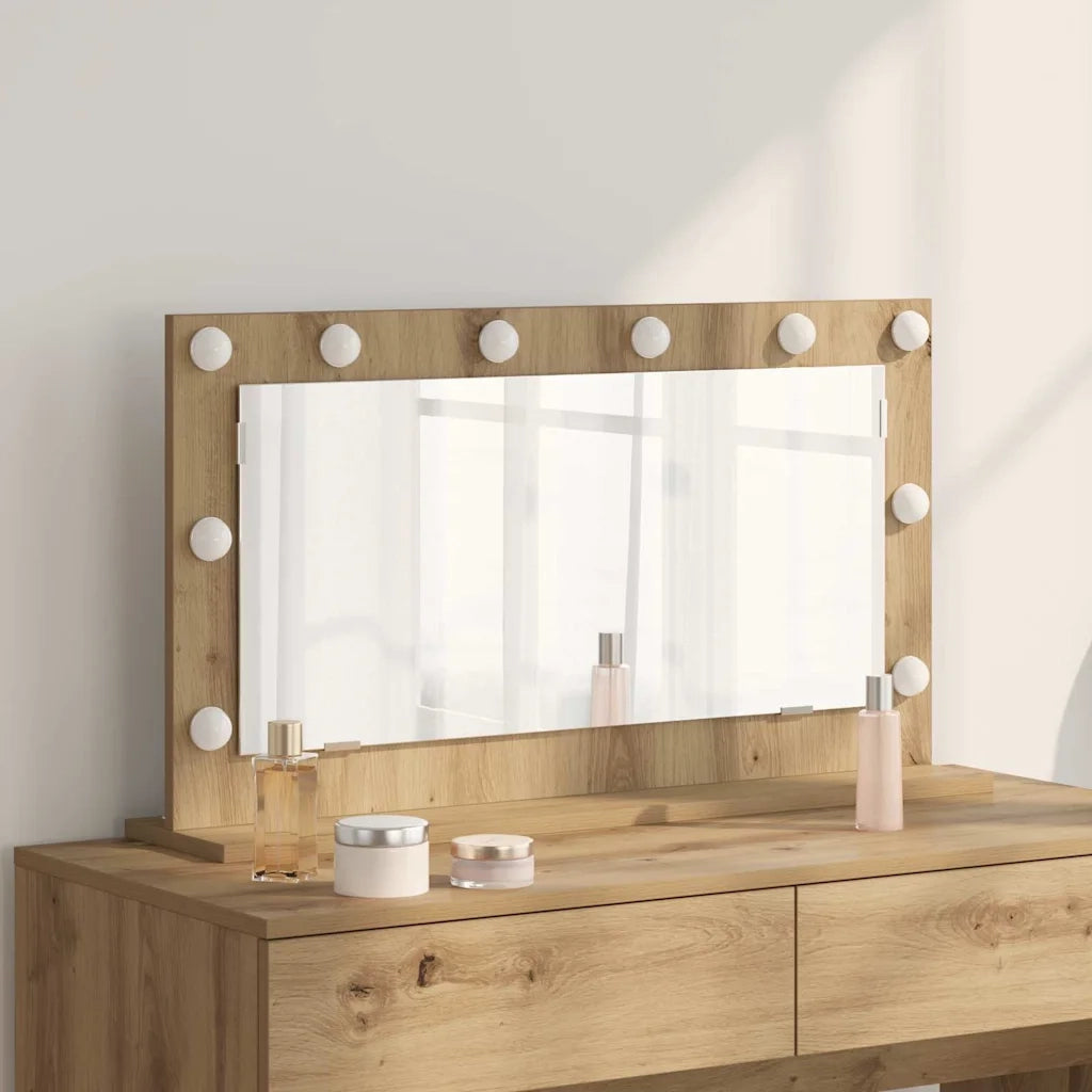 Specchio da Vanit¨¤ Rovere artigianale 80 x 45 x 18 cm