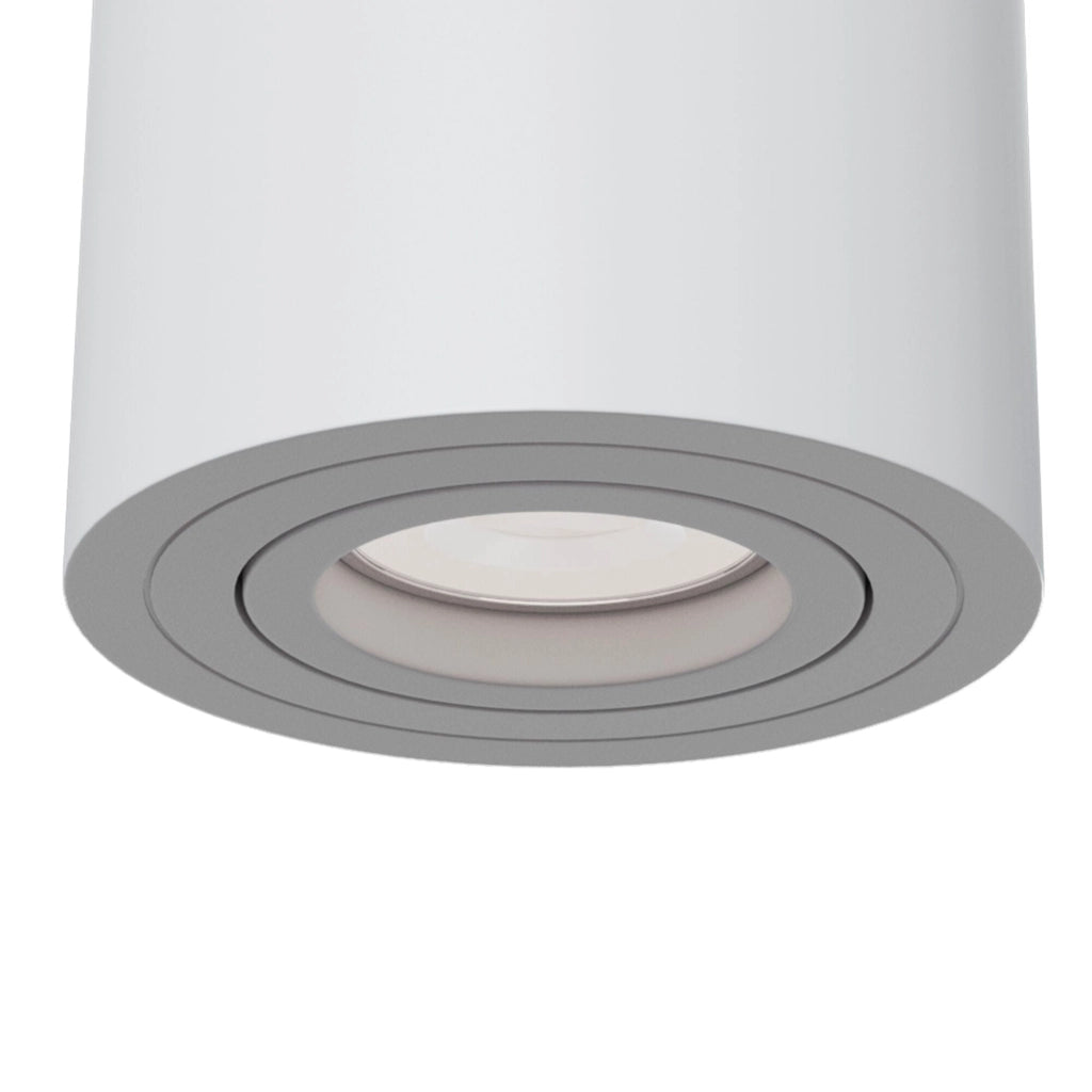 Plafoniera Ceiling & Wall in Alluminio Alfa Bianco