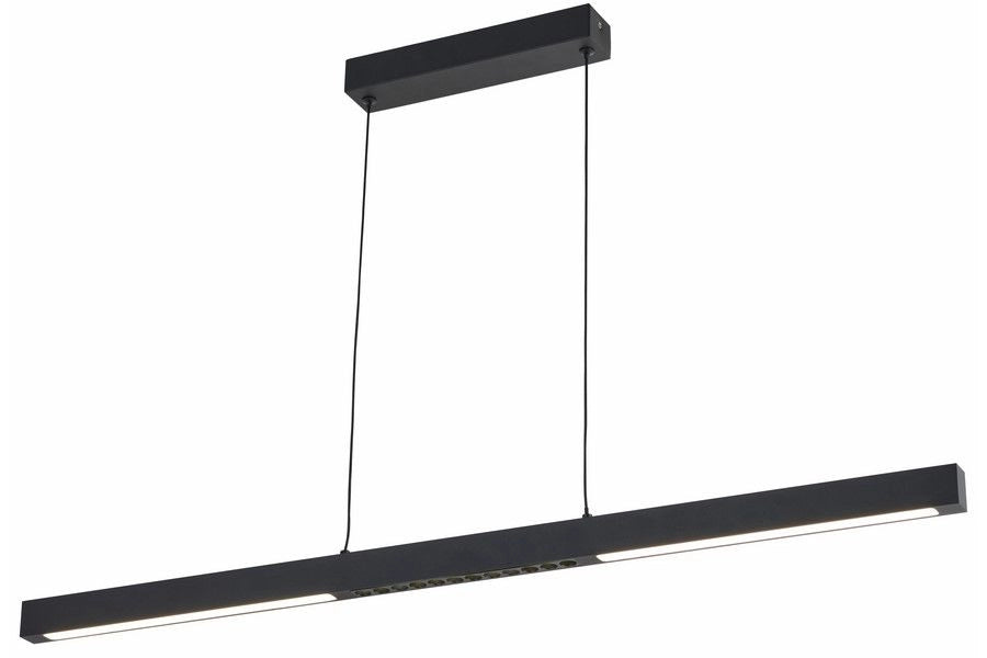 Lampada a sospensione moderna nera 90cm LED 20W Cassie