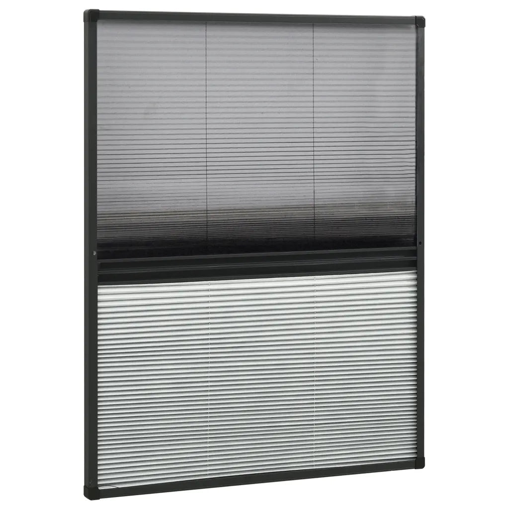 Zanzariera Plissettata in Alluminio 60x80 cm con Tendina cod mxl 54596