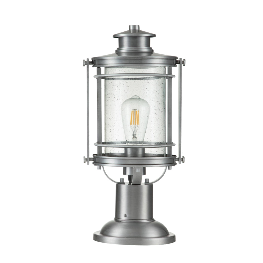 Lampada colonna esterno alluminio E27 Booker Quintiesse