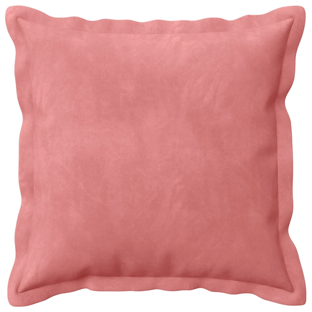 Federa 12 pcs HOUTEN Rosa 50 x 50 cm Velluto 919008