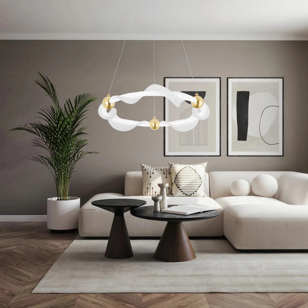 Lampada G010-cp White/gold