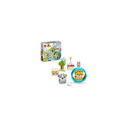 Lego duplo 10977 il mio primo cagnolino e gattino con suoni, set con gatto e cane giocattolo, giochi per bambini dai 18 mesi