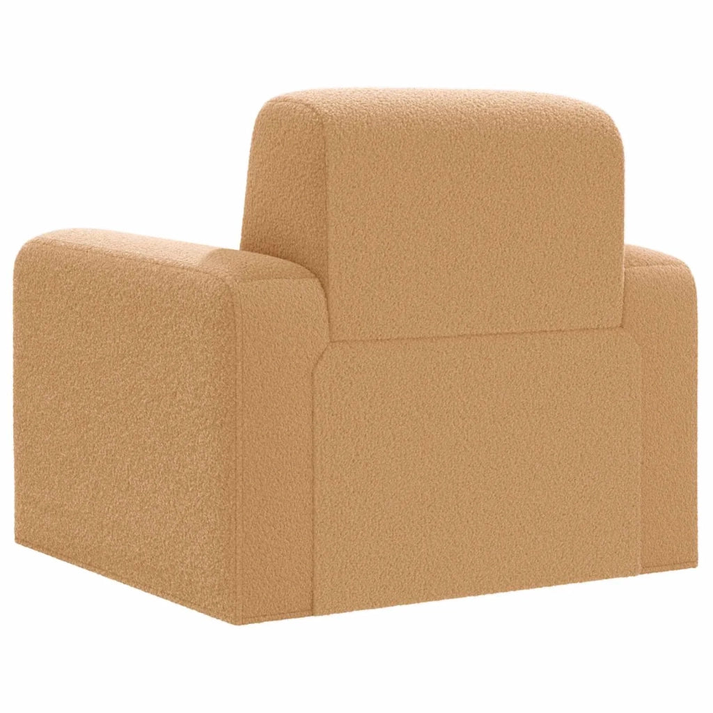 Poltrona Beige Bouclé 42042453