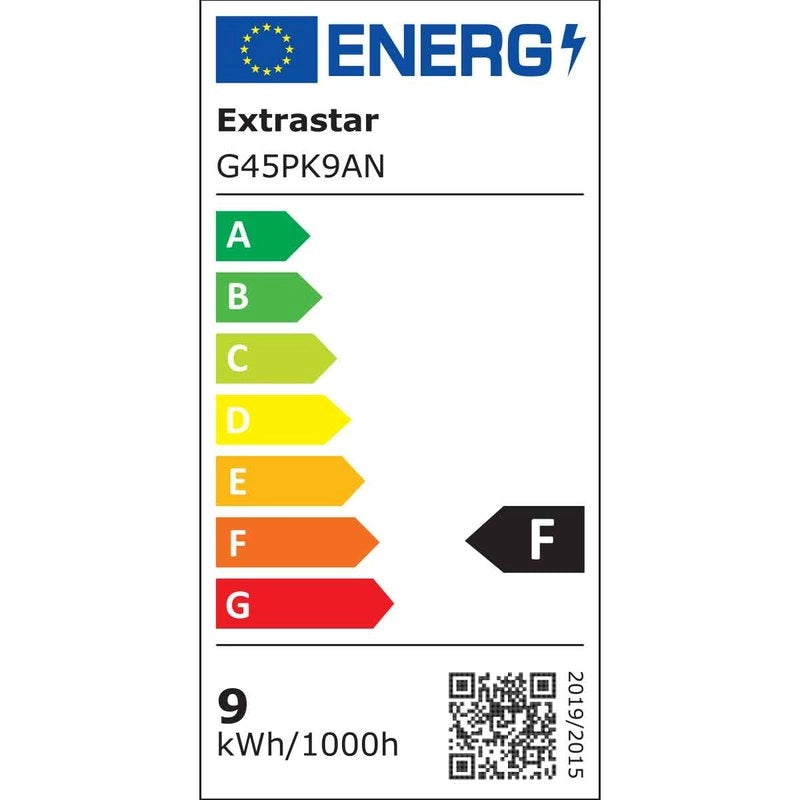 2 PZ Lampada A Led, Lampadina E27 G45 9W 860LM Bianco Neutro 4200K