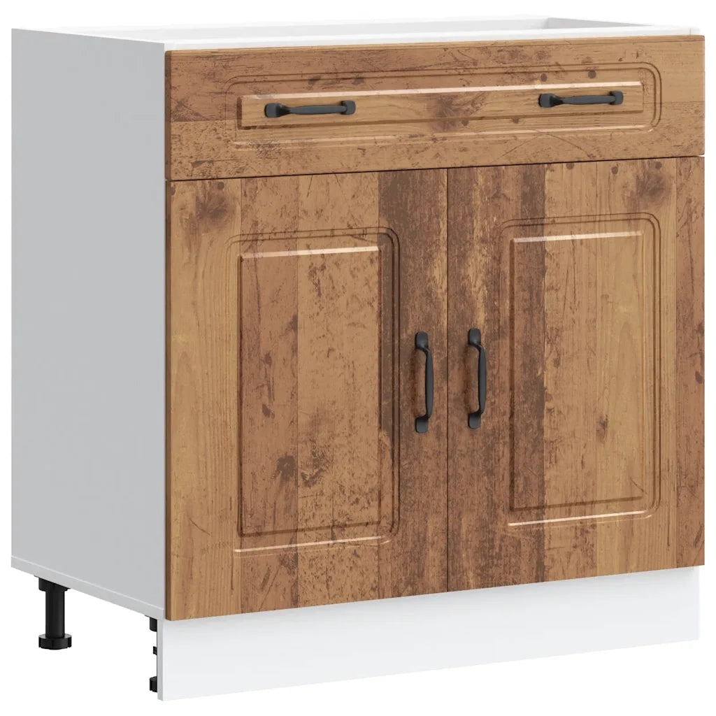 Pensile da cucina | Base da Cucina Kalmar Legno Vecchio in Legno Multistrato