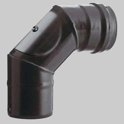 CURVA A 90  ° CON ISPEZIONE   EE ? 80 mm     MADE IN ITALY