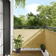 Paravento da Balcone-Pannello per balcone Sabbia 90x500 cm 100% Poliestere Oxford