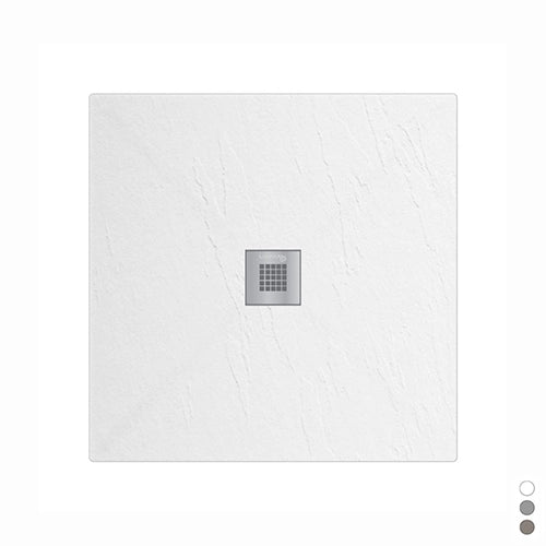 Piatto doccia Estasi quadrato - Bianco 80x80 cm