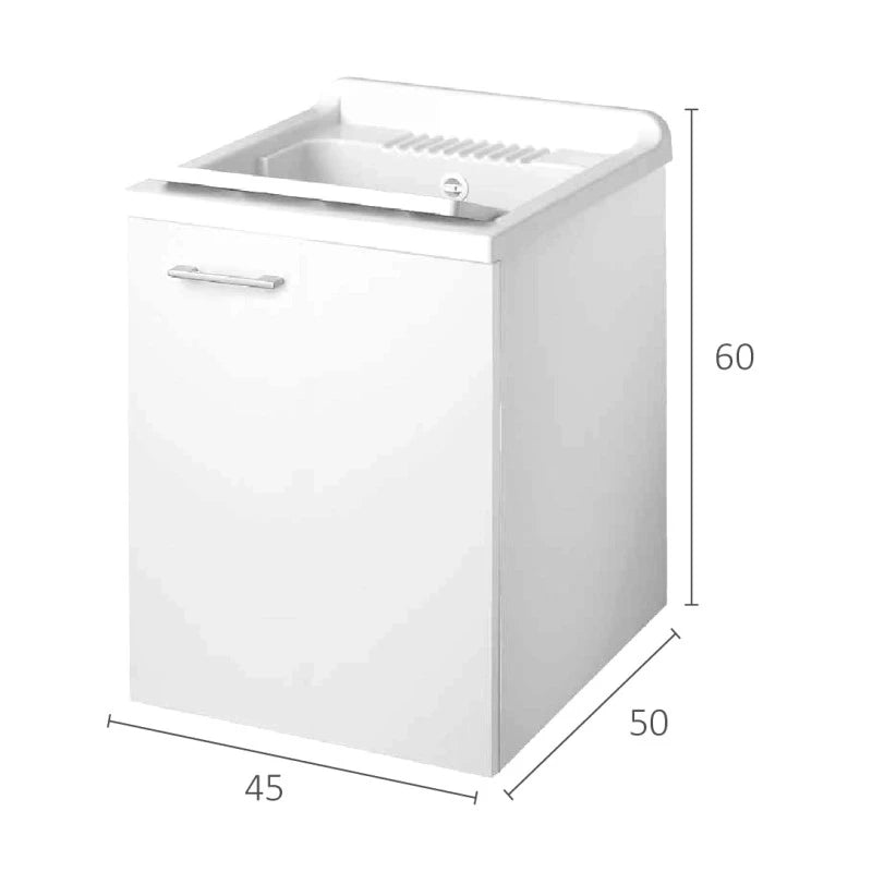Lavatoio sospeso 45x50 ad anta singola