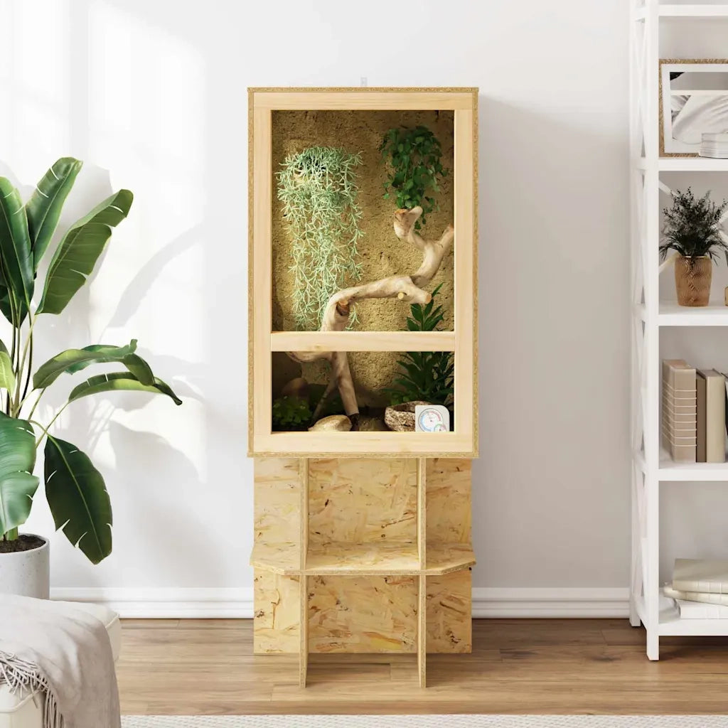 Terrario Marrone 50 x 50 x 80 cm OSB CFW9645832