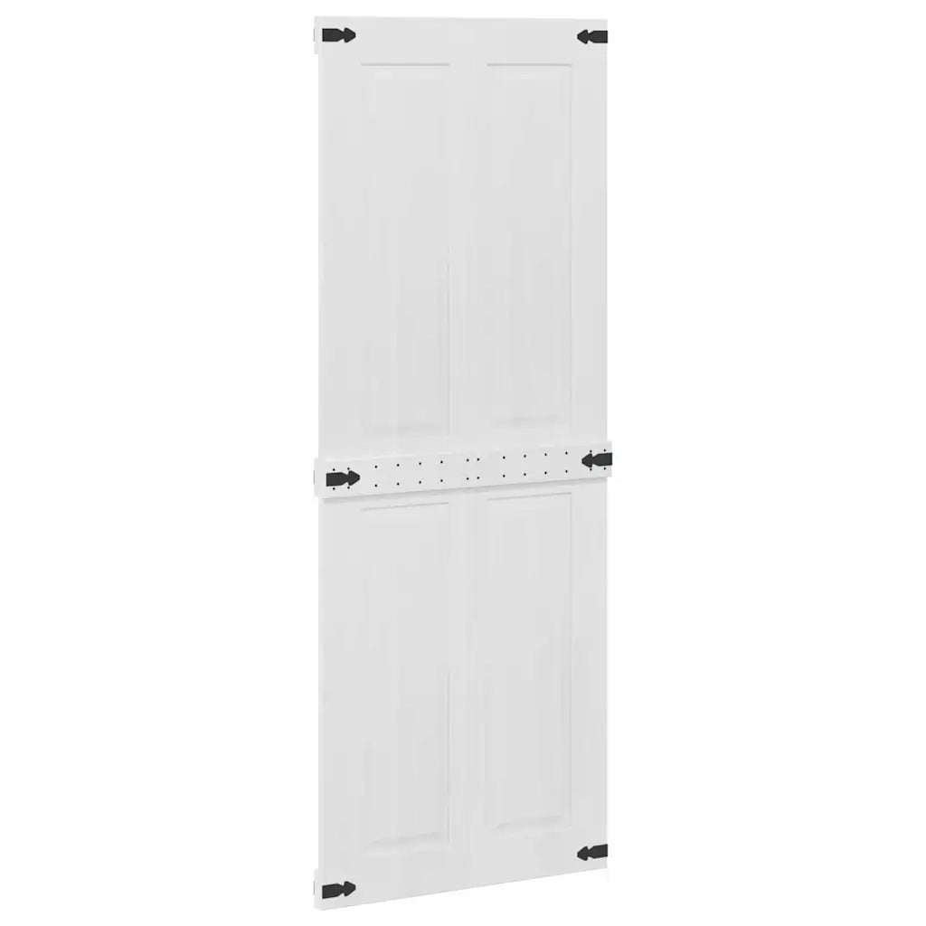 Porta Corona Bianco 80 x 210 cm Legno multistrato