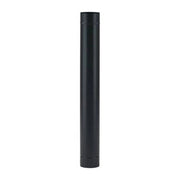 LINEARE PORCELLANATO AGGRAFFATO NERO OPACO 100X1000 MM
