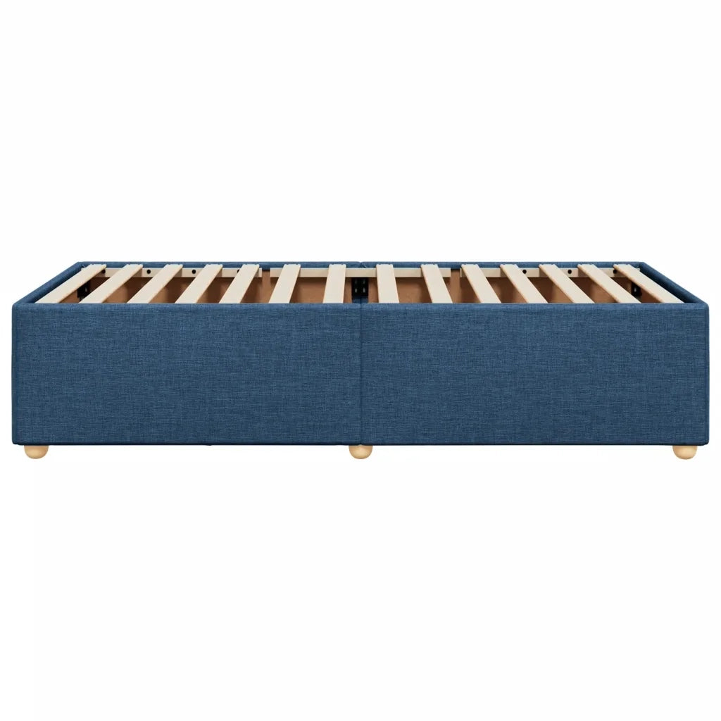 Giroletto senza Materasso Blu 90x190 cm in Tessuto 3284700