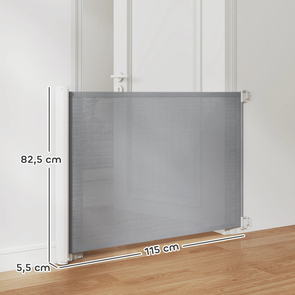 Cancelletto di Sicurezza per Scale ¨C Xylo ¨C Metallo e Plastica Grigio