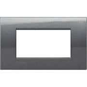 Living Light - Placca 4P Acciaio - LNA4804AC