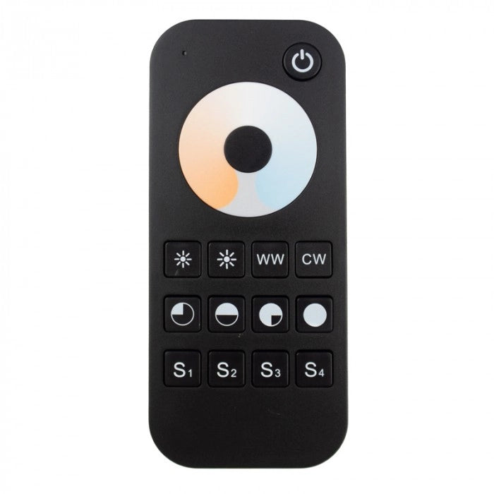 Telecomando RF CCT touch per strisce LED nero Ecolight
