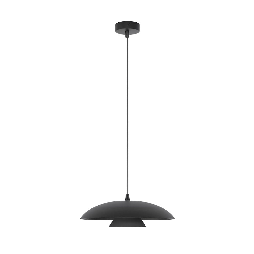 Lampada a sospensione retro BABEL nera GX53 Emibig