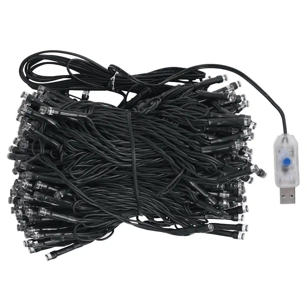 Albero Natale Artificiale Nordmann con LED Palline Verde 120 cm 3077561