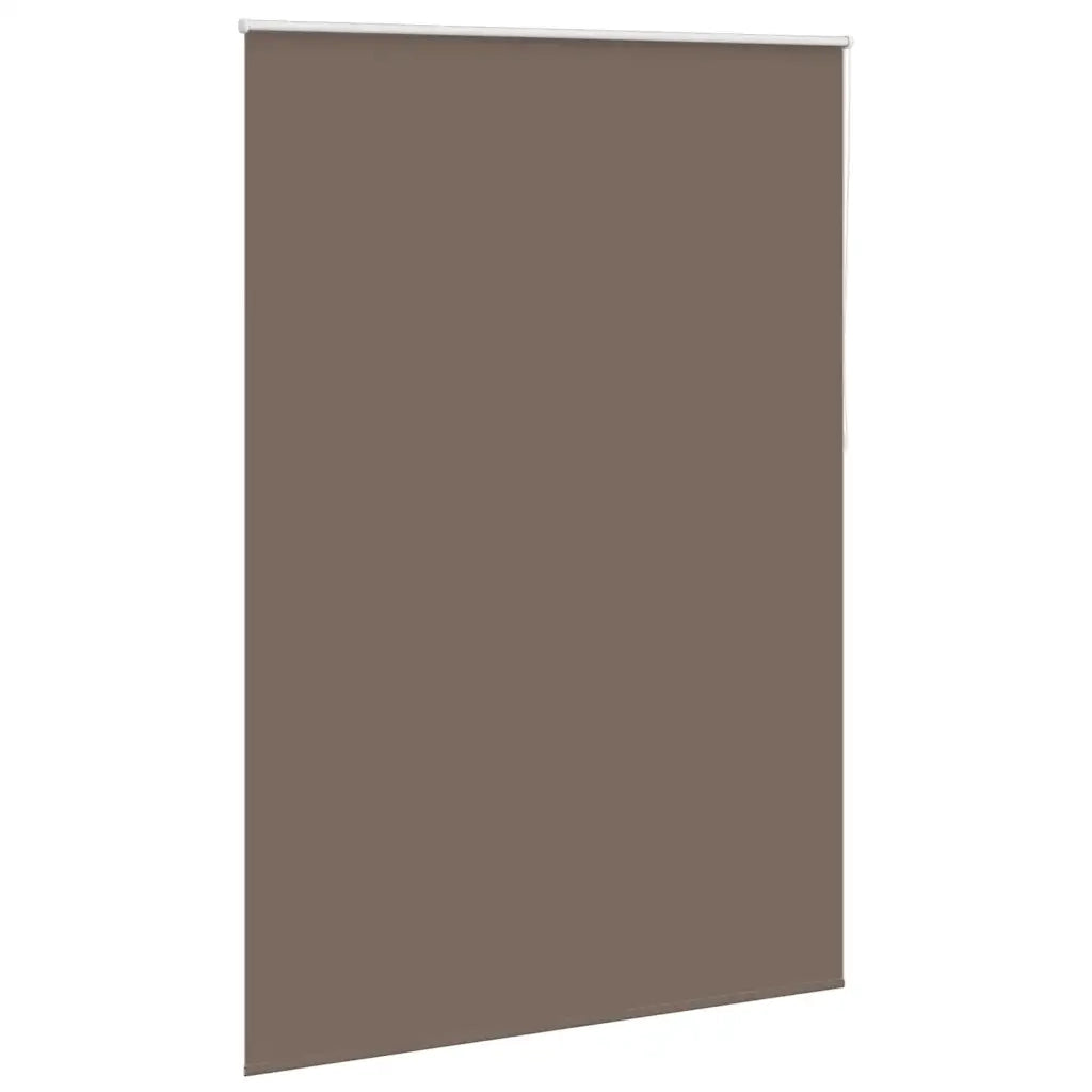 Tenda a rullo oscurante 144,4x230 cm Tessuto Larghezza 140 cm caffè 240171