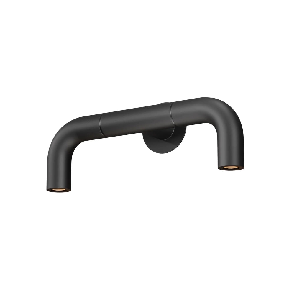 Maytoni Applique design Sleek 2 luci LED integrato IP65 grafite metallo