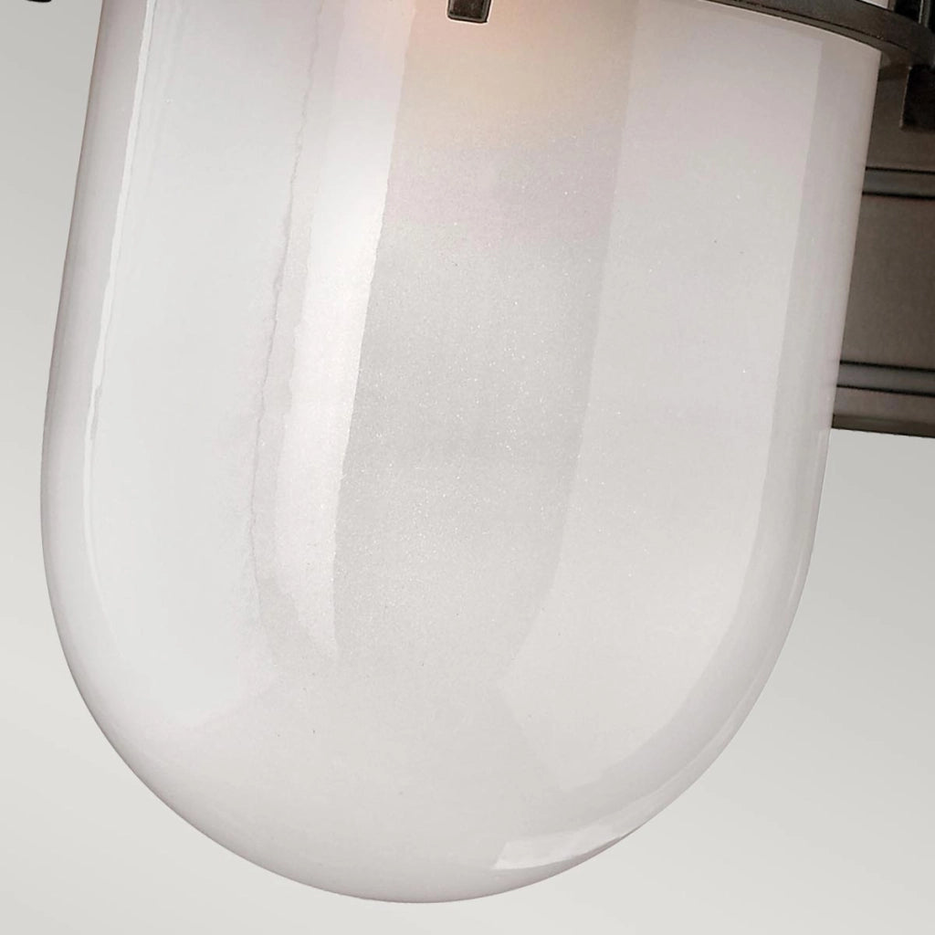 Applique esterna vittoriana bronzo E27 60W Reef Hinkley