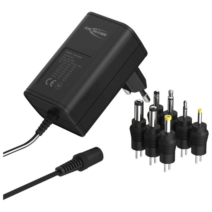 Ansmann APS 600 adattatore e invertitore Nero