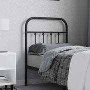 Testiera di Ricambio in Metallo Nero 75 cm 352604