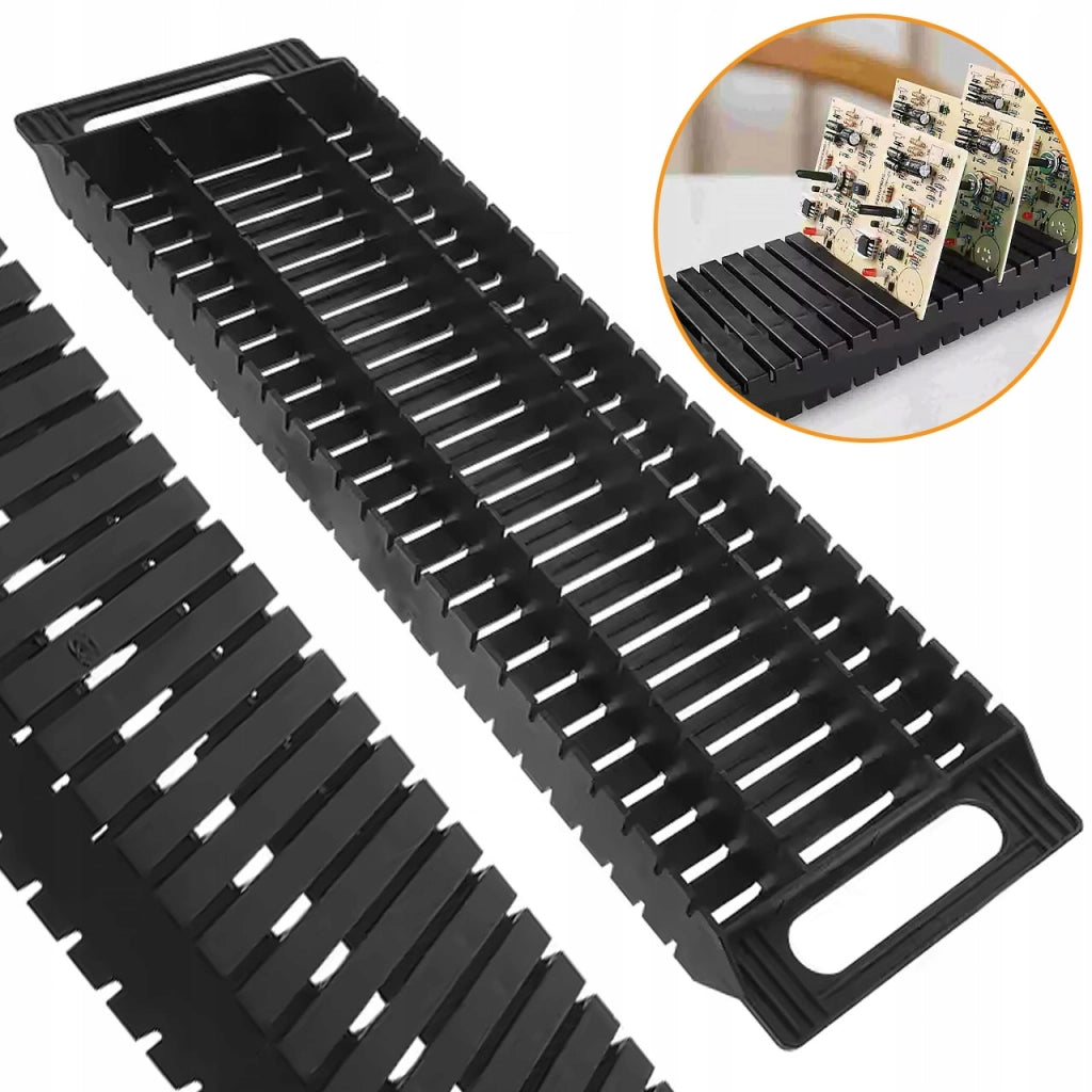 Supporto Antistatico per PCB ESD 47cm – Struttura Solida e Universale | Dimensioni 470x135x30 mm