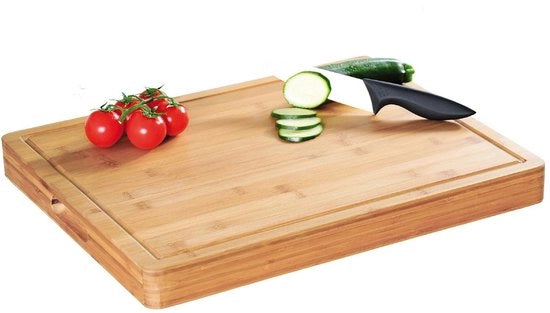 Pannello di taglio in bambù - 50x40 cm - Con foro per l'ascia
