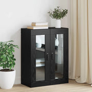 Armadio Montaggio a parete Rovere Nero 69,5 x 34 x 90 cm 879467