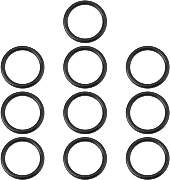 Set di O-ring in gomma - 10 pezzi - Fissaggi di protezione - Rilascio rapido - O-ringen di gomma
