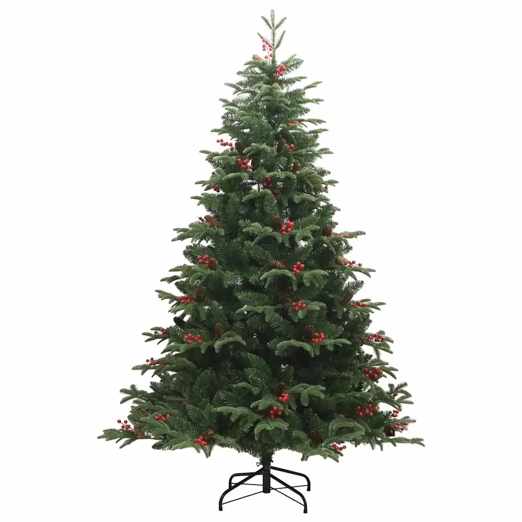 Albero di Natale artificiale con 300 LED Verde 210 cm 3395560