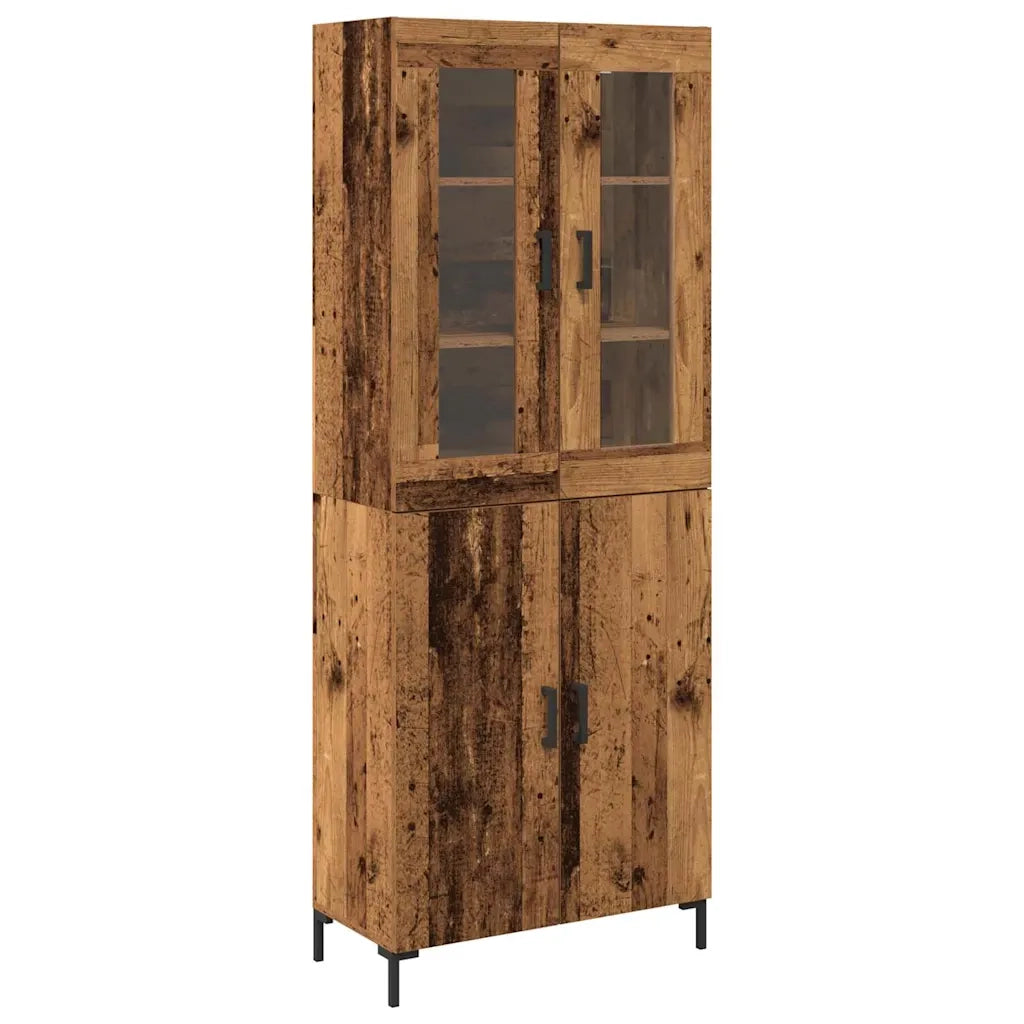 Credenza 2 pcs Legno vecchio 69,5 x 34 x 180 cm 3334349