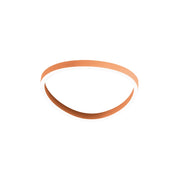 Ecaris P/P Lampada a soffitto 38W+8W LED 2200-2300lm CCT 3000K/4000K Dimmerabile in Alluminio Arancio Bruciato - Gealuce