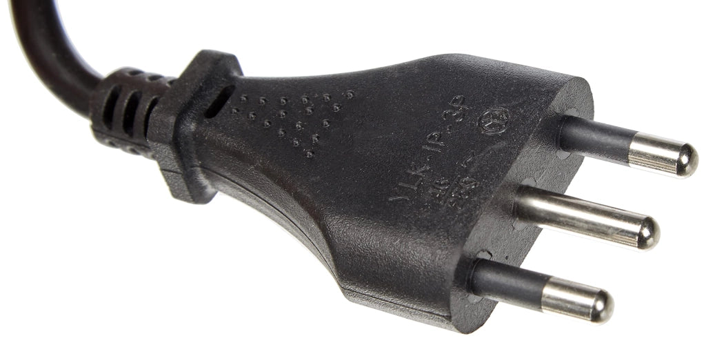 Prolunga Lineare 3 m Sez 3 x 1 16A Bipasso Nero