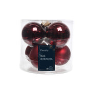 Box 6 Palline Vt luc/opa sangue di bue d8cm